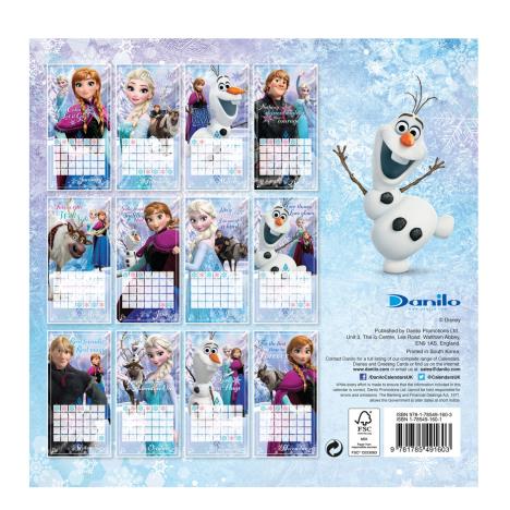 Disney Frozen 2017 Mini Square Calendar Extra Image 2